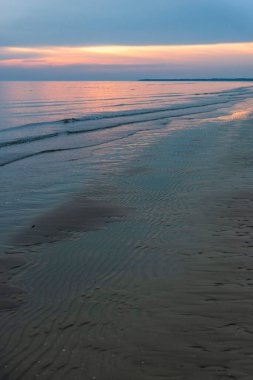 Lignano Sabbiadoro plajı manzarası