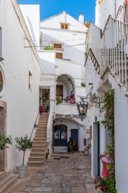 Cisternino caddesi manzarası