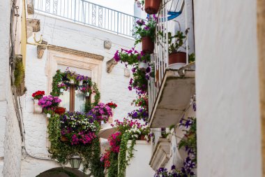 Cisternino caddesi manzarası