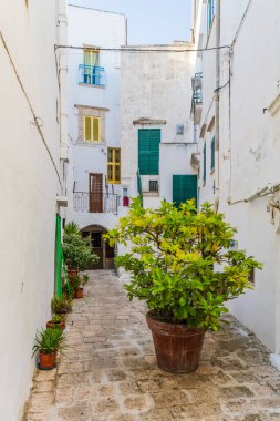 Cisternino caddesi manzarası