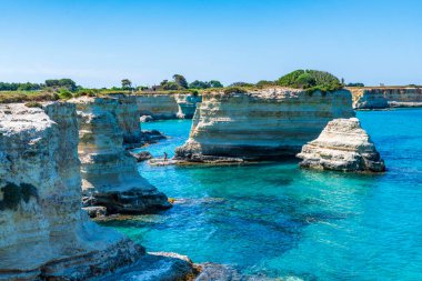 Faraglioni di Sant 'Andrea Manzarası