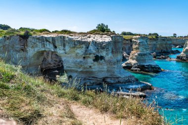 Faraglioni di Sant 'Andrea Manzarası