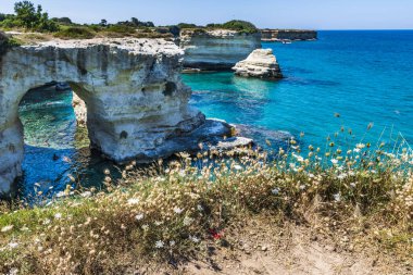 Faraglioni di Sant 'Andrea Manzarası