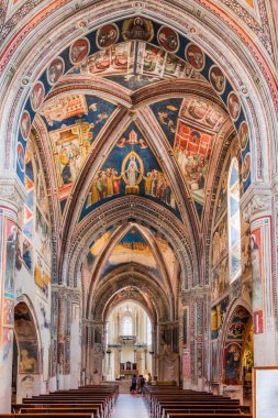 Galatina, İtalya 'daki katedralin içi