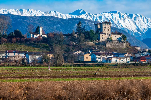 Villafredda Province Autumn Time Italy — Stock Photo, Image