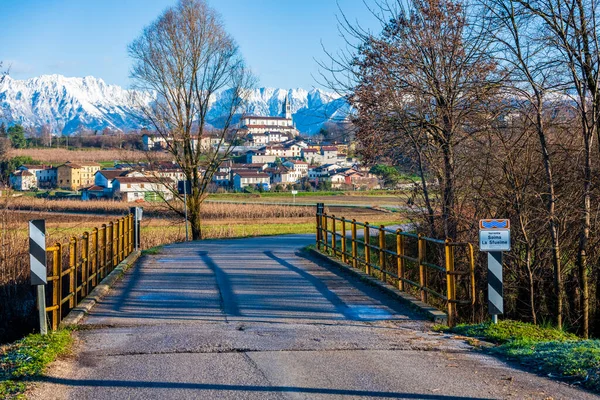 Villafredda Provinsen Hösten Italien — Stockfoto