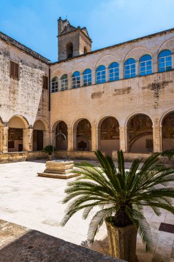Galatina, İtalya 'nın mimarisinin güzel manzarası
