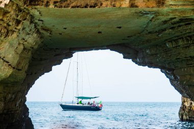 Puglia, doğal park garganosu.