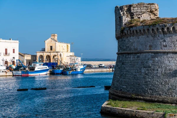 Gallipoli Entre Tierra Mar Maravilla Puglia —  Fotos de Stock