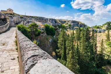 Puglia 'daki Gravina 'nın görünümü