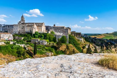 Puglia 'daki Gravina 'nın görünümü