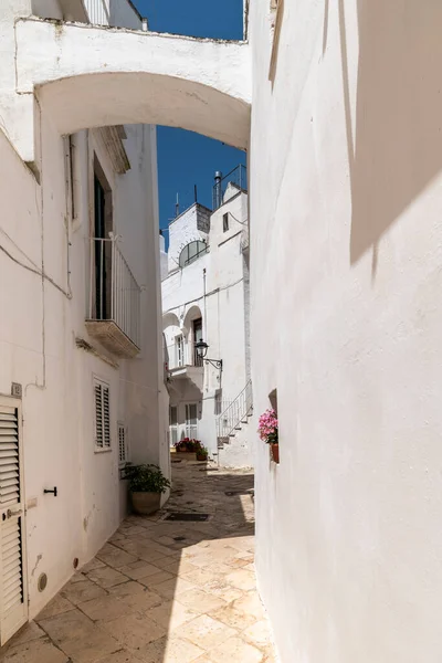 Blick Auf Die Straße Der Altstadt Von Altamura — Stockfoto