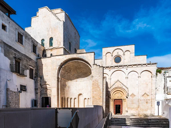Schöne Aussicht Auf Die Altstadt Von Monte Sant Angelo Italien — Stockfoto