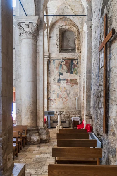 Cidade Velha Monte Sant Angelo Puglia Itália — Fotografia de Stock