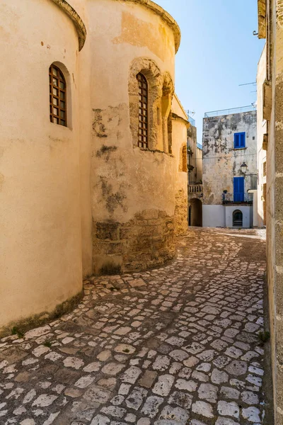 Edifícios Históricos Otranto Italia — Fotografia de Stock