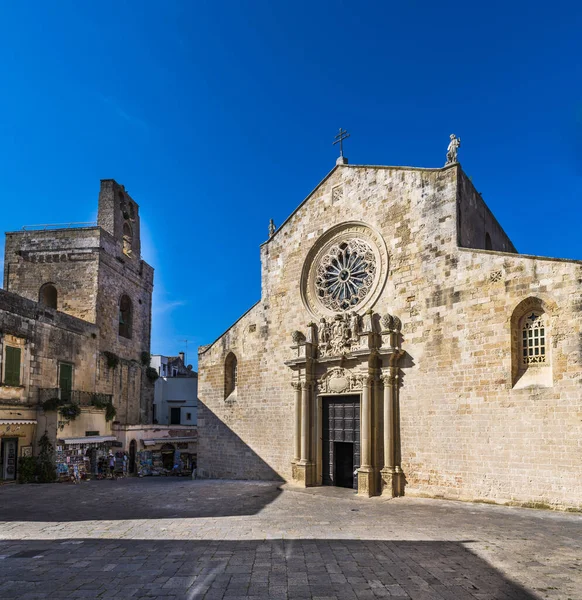 Edificios Históricos Arquitectónicos Otranto Italia — Foto de Stock
