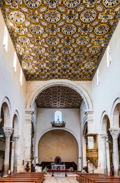 Interior Catedral Otranto Itália — Fotografia de Stock