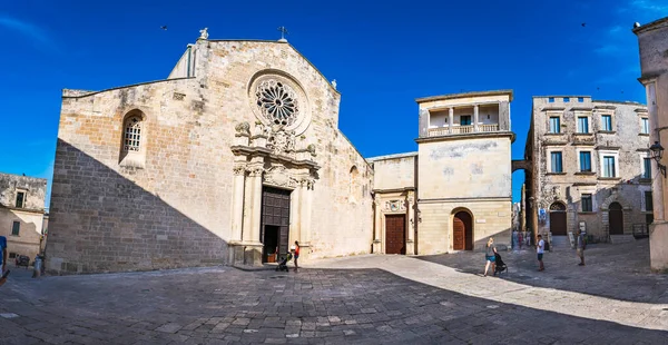 Arkitektoniska Historiska Byggnader Otranto Italien — Stockfoto