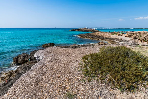 Punta Della Suina Ιταλία Ιουνίου 2019 Όμορφη Θέα Της Ακτής — Φωτογραφία Αρχείου