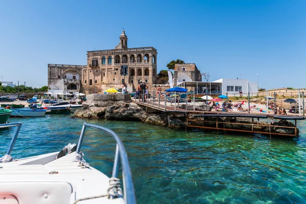 Polignano Mare Italien Juni 2019 Fantastisk Utsikt Över Polignano Mare — Stockfoto