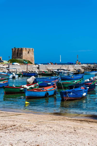 Polignano Mare イタリア 6月2019 イタリア南部アドリア海沿岸の町Polignano Mare 町の素晴らしい景色 — ストック写真