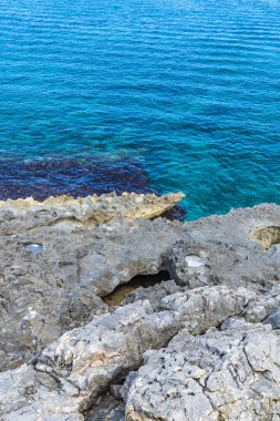 Santa Maria di Leuca 'nın manzarası, Salento, İtalya