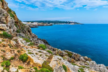 Santa Maria di Lukanın sahil şeridi manzarası