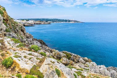 Santa Maria di Lukanın sahil şeridi manzarası