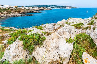 Santa Maria di Lukanın sahil şeridi manzarası
