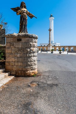 Santa Maria di Leuca 'nın manzarası, Salento, İtalya