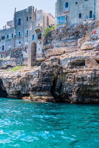 Polignano Mare Italy June 2019 Amazing View Polignano Mare Town — Stock Photo, Image