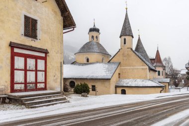 San Candido, Brunico, 02 Ocak 2019 Otdoor Kış Seferi