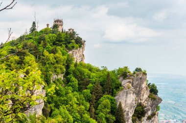 San Marino 'nun manzarası