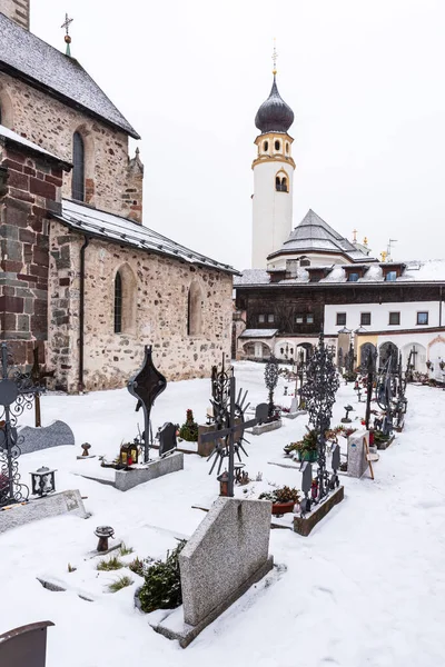 San Candido Brunico Janeiro 2019 Otdoor Inverno Vie Cidade — Fotografia de Stock