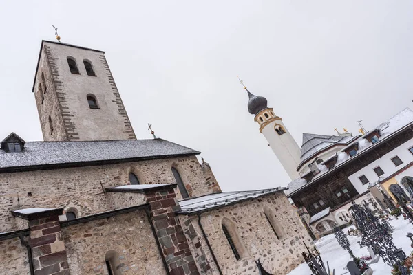 San Candido Brunico Stycznia 2019 Otdoor Zimowa Konkurencja Miasta — Zdjęcie stockowe