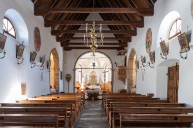 İtalya 'nın Friuli-Venezia Giulia bölgesinde Udine ilindeki Sauris komünü manzarası 