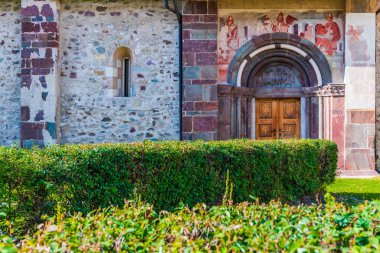 Görkemli Dolomitlerin manzarası Val Fiscalina, Güney Tyrol