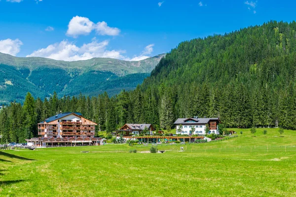 Malebný Pohled Majestátní Krajinu Dolomit Val Fiscalina Jižní Tyrolsko — Stock fotografie