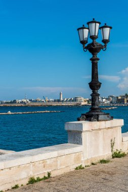İtalyan Bari şehir mimarisinin güzel manzarası