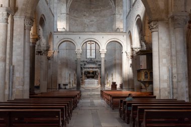 İtalyan Bari şehir mimarisinin güzel manzarası