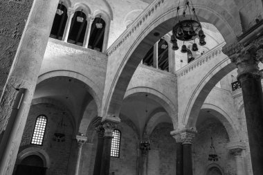İtalyan Bari şehir mimarisinin güzel manzarası
