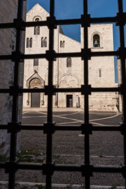 İtalyan Bari şehir mimarisinin güzel manzarası