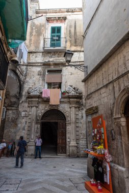 İtalyan Bari şehir mimarisinin güzel manzarası
