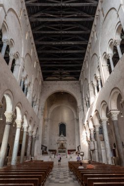 İtalyan Bari şehir mimarisinin güzel manzarası