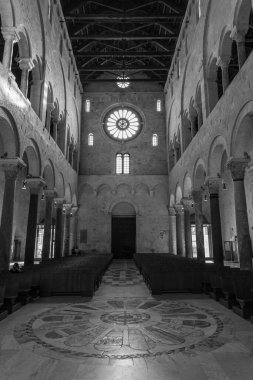 İtalyan Bari şehir mimarisinin güzel manzarası