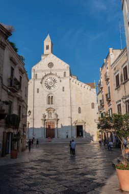 İtalyan Bari şehir mimarisinin güzel manzarası