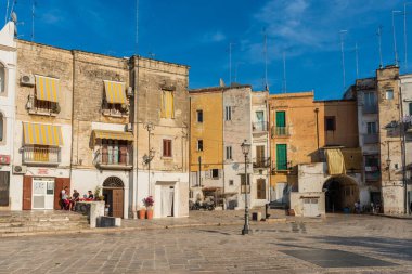 İtalyan Bari şehir mimarisinin güzel manzarası