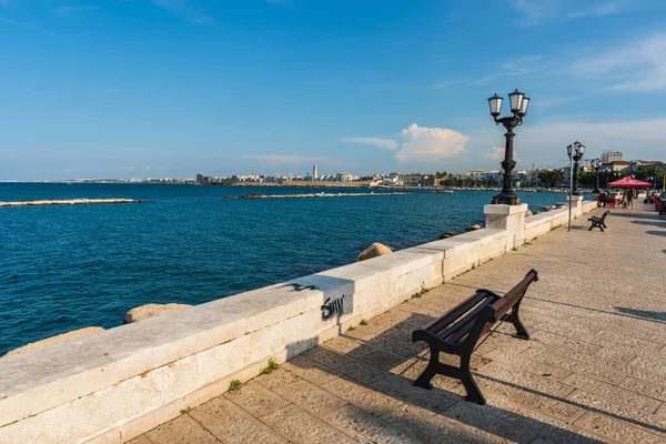 Prachtig Uitzicht Oude Italiaanse Bari Stad Architectuur — Stockfoto