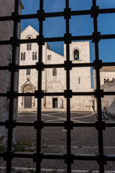 Красивый Вид Старую Архитектуру Итальянского Города Бари — стоковое фото