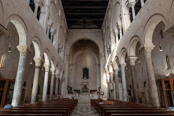 Prachtig Uitzicht Oude Italiaanse Bari Stad Architectuur — Stockfoto